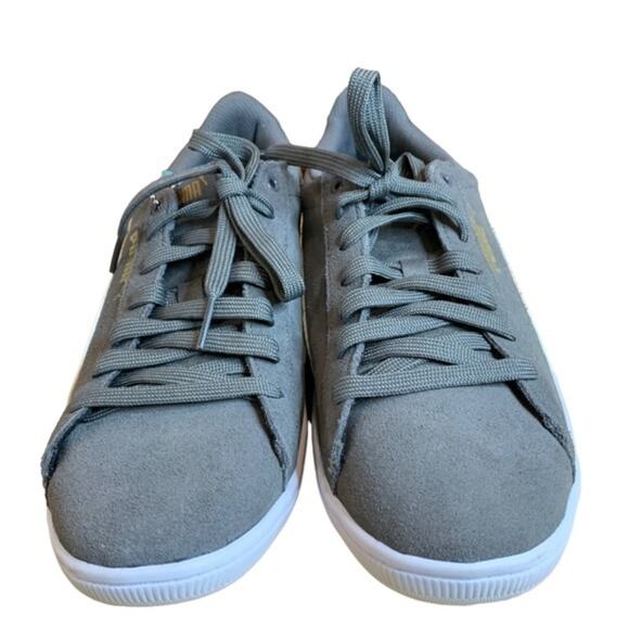 New Puma soft foam comfort tennis shoe grey and white. Size 10 - Picture 10 of 11